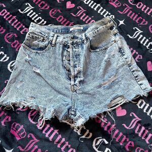 Pacsun Women's Blue Shorts